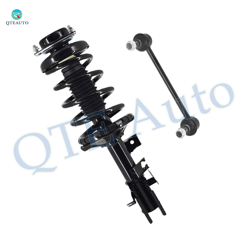 Front Right Sway Bar Link-Quick Complete Strut-Coil Spring Assembly For 2002-2004 Nissan Pathfinder 4WD