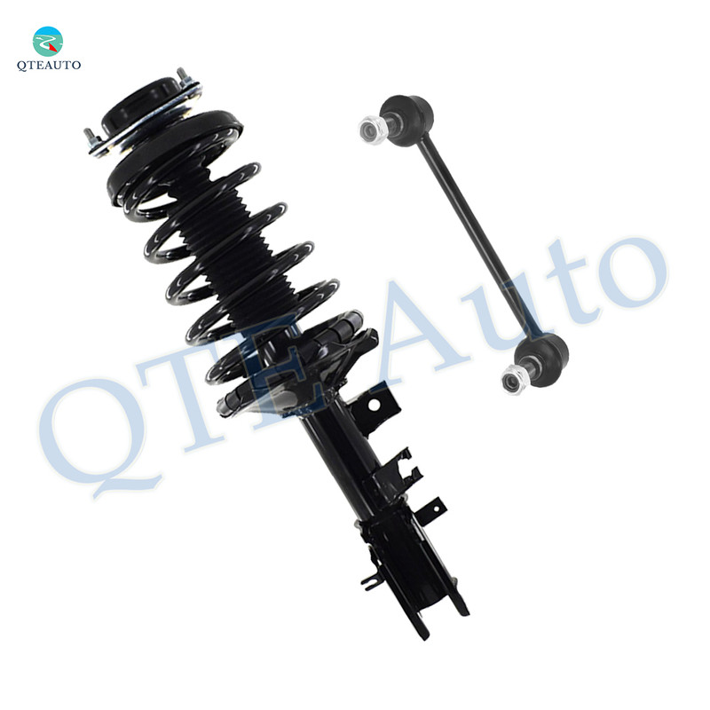 Front Left Sway Bar Link-Quick Complete Strut-Coil Spring Assembly For 1996-1998 Nissan Pathfinder