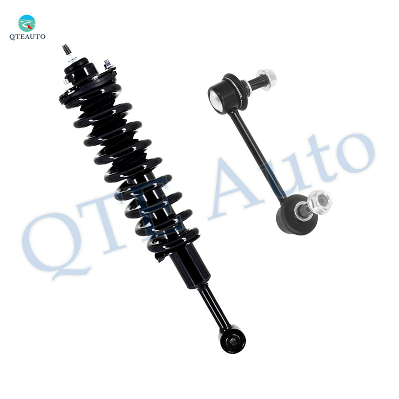 Front Right Sway Bar Link-Quick Complete Strut-Coil Spring Assembly For 2007-2009 Toyota FJ Cruiser 4WD