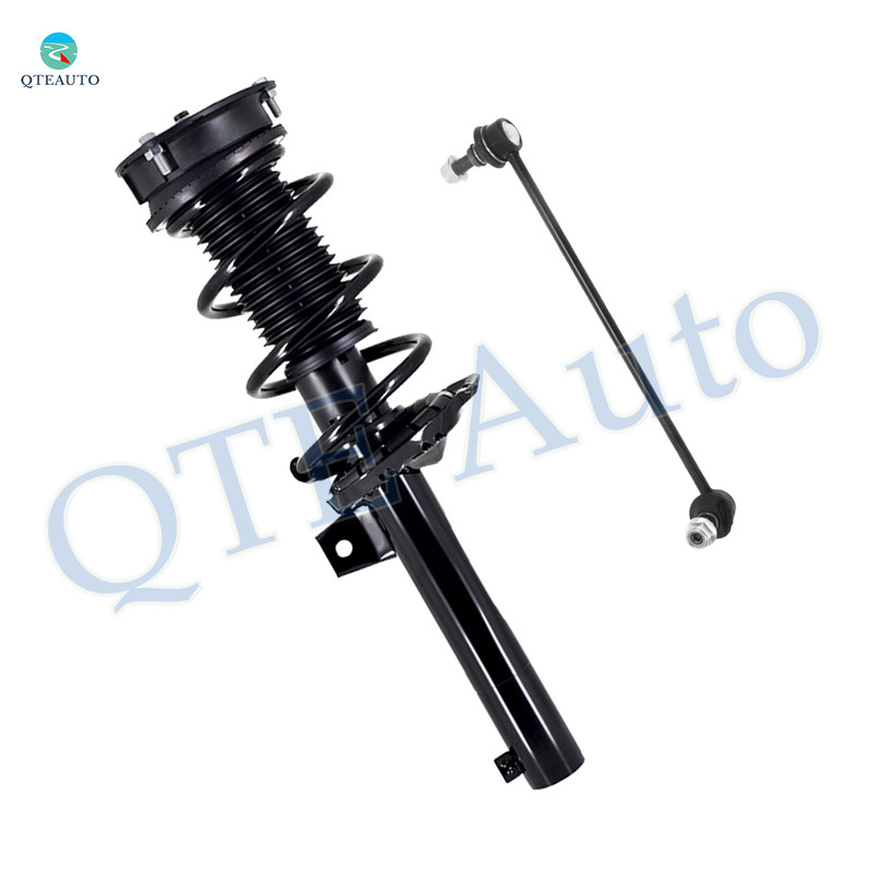 Front Sway Bar Link-Quick Complete Strut-Coil Spring Assembly For 2015-2019 Volkswagen Golf Sportwagen