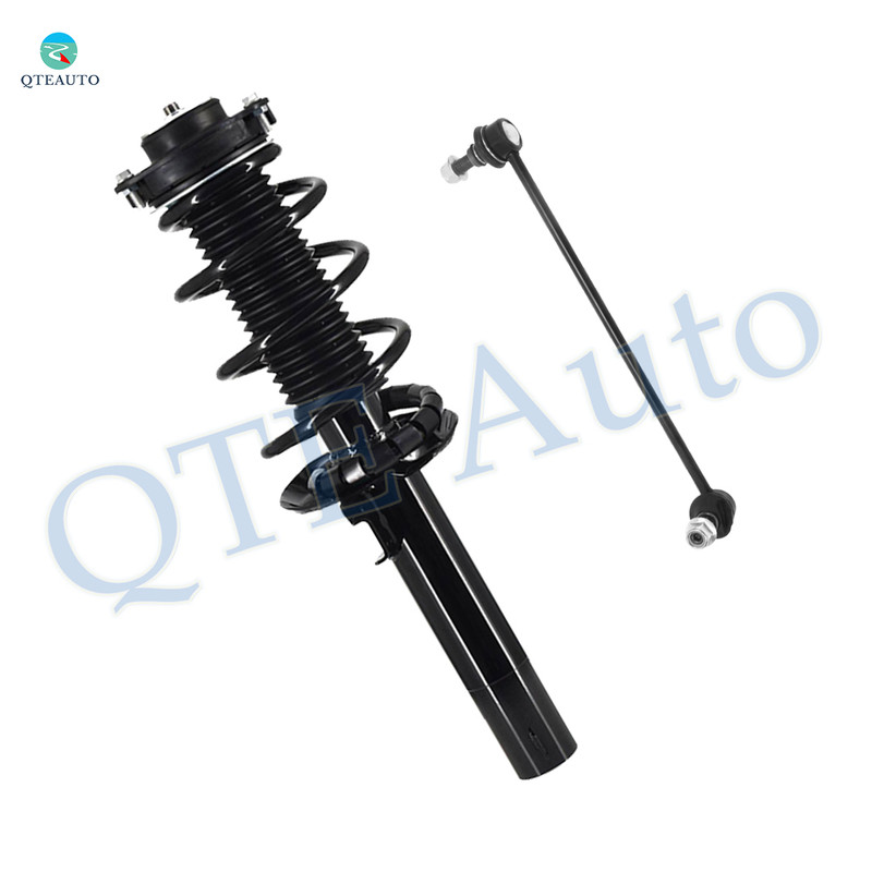 Front Sway Bar Link-Quick Complete Strut-Coil Spring Assembly For 2012-2016 Volkswagen EOS