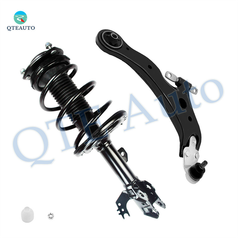 Front Right Lower Control Arm Ball Joint-Quick Complete Strut-Coil Spring Assembly For 2012-2017 Toyota Camry