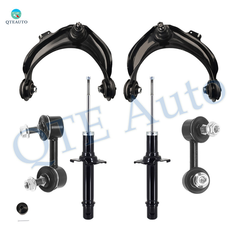 Set of 6 Front Upper Control Arm Ball Joint-Sway Bar Link-Suspension Strut Assembly For 2001-2003 Acura CL