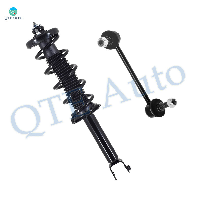 Rear Left Sway Bar Link-Quick Complete Strut-Coil Spring Assembly For 2013-2015 Honda Accord