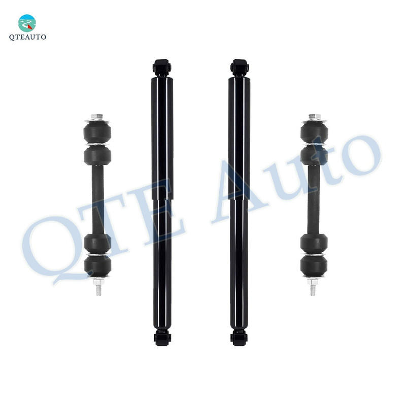 Set of 4 Front Sway Bar Link-Shock Absorber For 1997-2002 Ford Expedition Monotube Performance