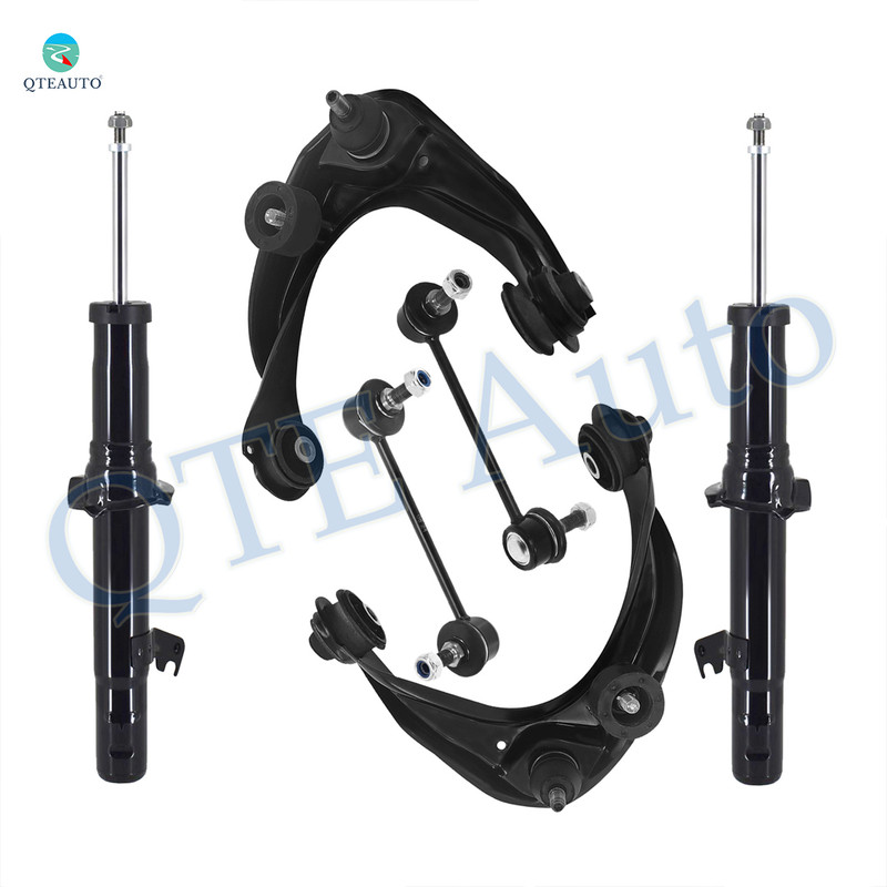 Set of 6 Front Upper Control Arm Ball Joint-Sway Bar Link-Suspension Strut Assembly For 2006 Lincoln Zephyr