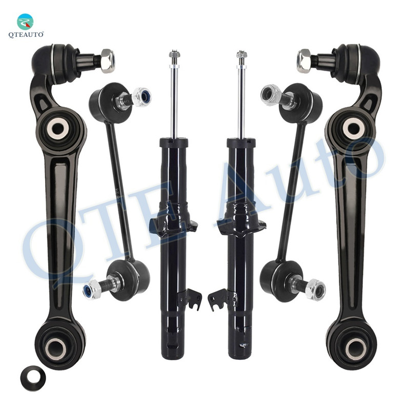 Set of 6 Front Lower Forward Control Arm Ball Joint-Sway Bar Link-Suspension Strut Assembly For 2007-2009 Lincoln MKZ