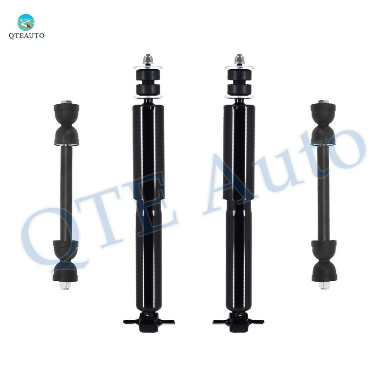 Set of 4 Front Sway Bar Link-Shock Absorber For 2007 GMC Sierra 1500 Classic Crew Cab Pickup