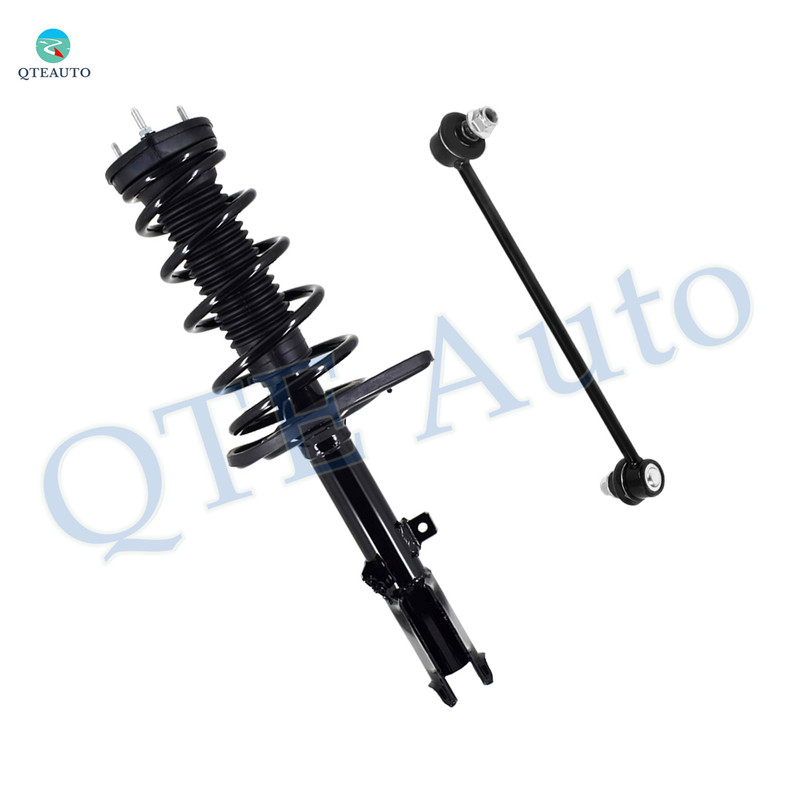 Rear Left Sway Bar Link-Quick Complete Strut-Coil Spring Assembly For 2007-2012 Lexus ES350