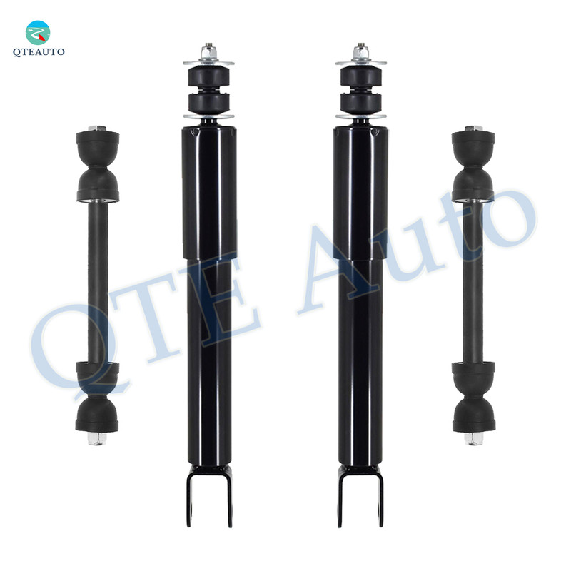 Set of 4 Front Sway Bar Link-Shock Absorber For 2000-2006 Chevrolet Tahoe Monotube Performance Upgrade
