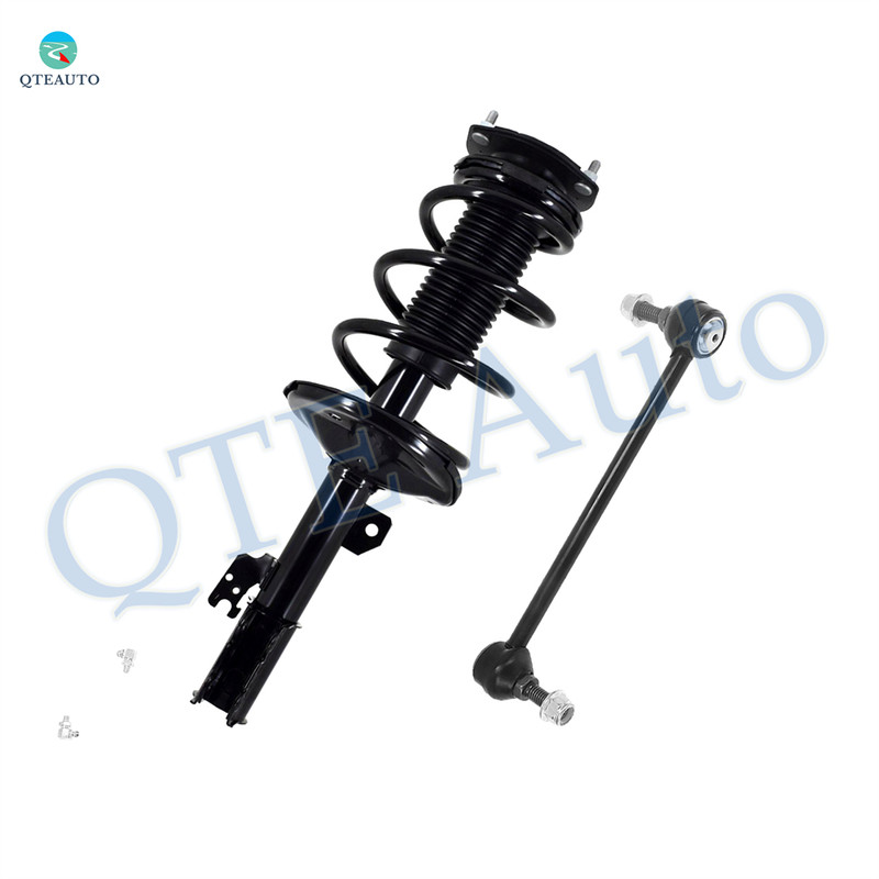 Front Left Sway Bar Link-Quick Complete Strut-Coil Spring Assembly For 2004-2006 Toyota Sienna
