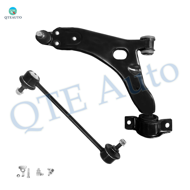 Front Left Lower Control Arm Ball Joint-Sway Bar Link For 2004-2011 Ford Focus