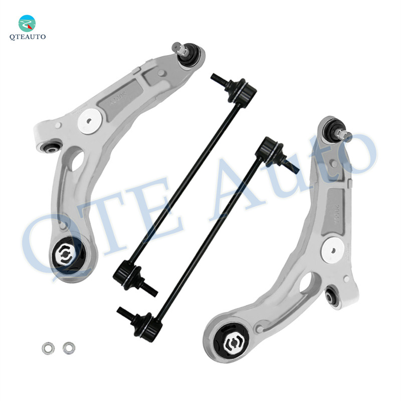 Set of 4 Front Lower Control Arm Ball Joint-Sway Bar Link For 2015-2017 Chrysler 200