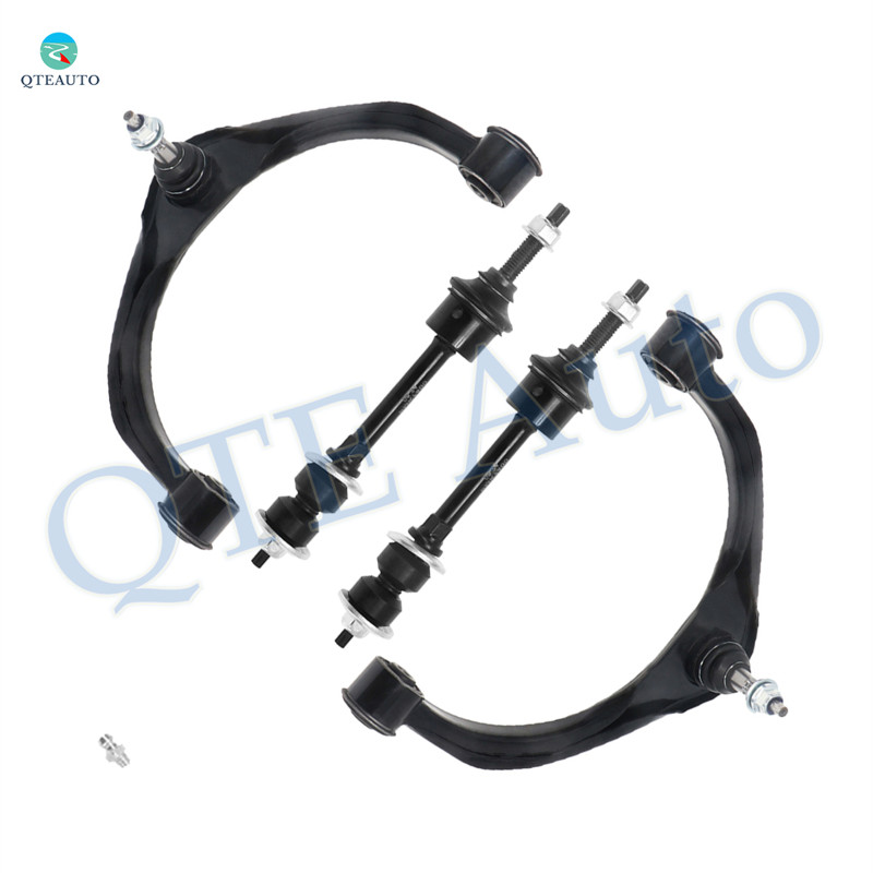 Set of 4 Front Upper Control Arm Ball Joint-Sway Bar Link For 2011 2012 RAM 1500 RWD