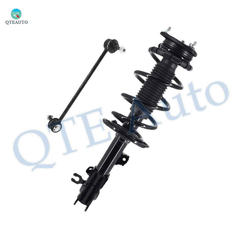 Front Left Sway Bar Link-Quick Complete Strut-Coil Spring Assembly For 2013-2016 Mazda CX-5 FWD