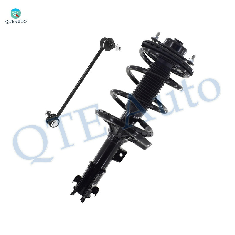 Front Left Sway Bar Link-Quick Complete Strut-Coil Spring Assembly For 2004-2011 Mitsubishi Galant