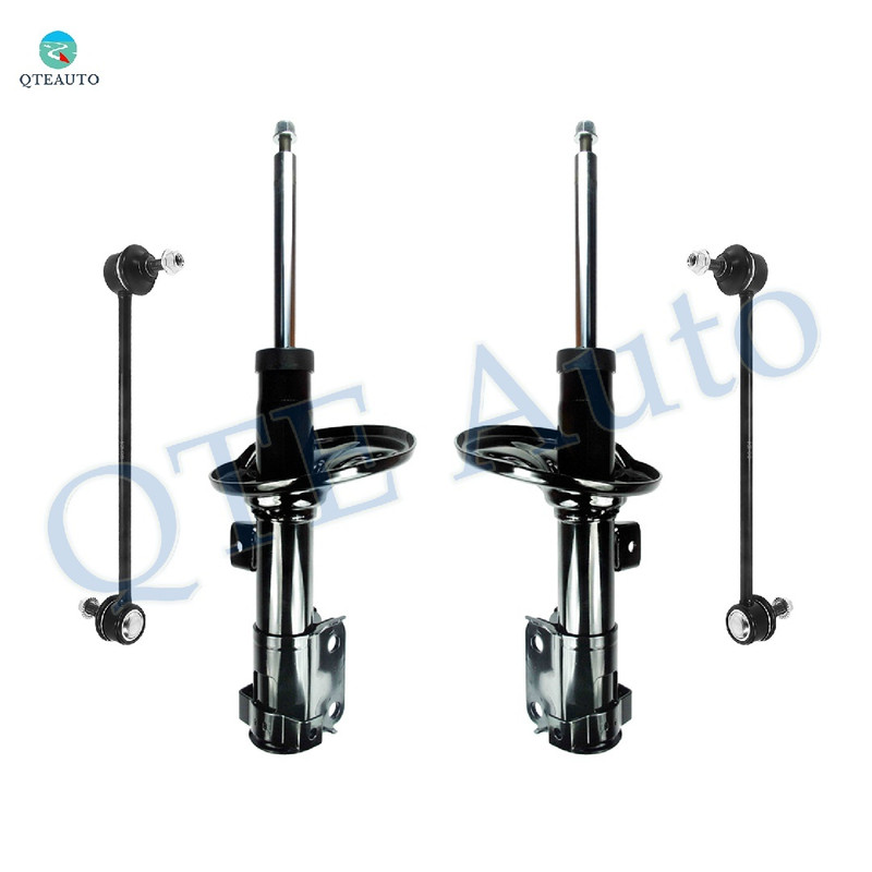 Set of 4 Front Sway Bar Link-Suspension Strut Assembly For 2004-2012 Mitsubishi Galant