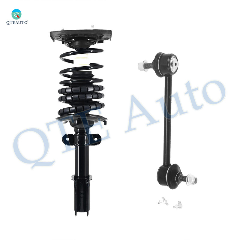 Rear Right Sway Bar Link-Quick Complete Strut-Coil Spring Assembly For 2000-2003 Chevrolet Impala
