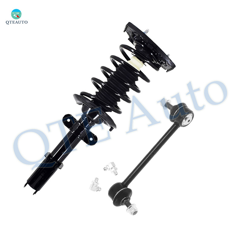 Rear Left Sway Bar Link-Quick Complete Strut-Coil Spring Assembly For 2014-2016 Chevrolet Impala Limited
