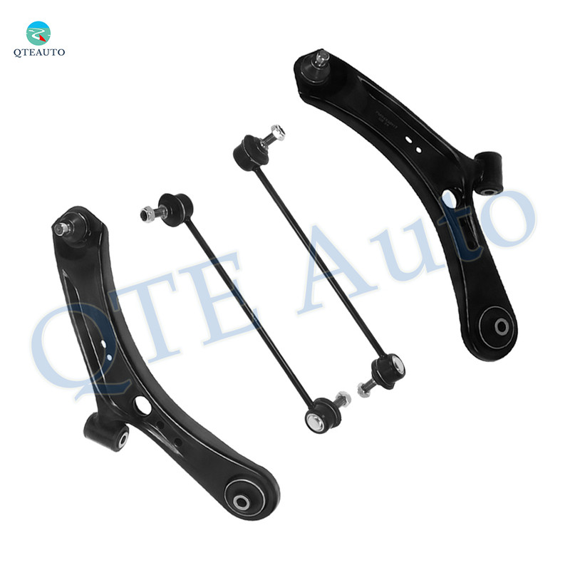 Set of 4 Front Lower Control Arm Ball Joint-Sway Bar Link For 2007-2013 Suzuki SX4