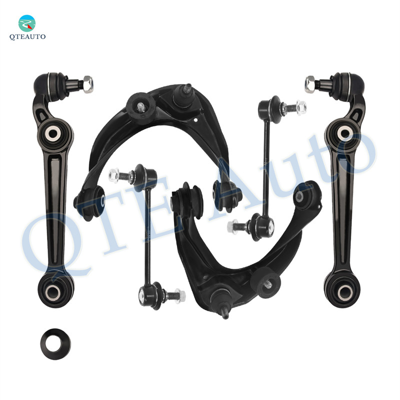 Set of 6 Front Upper-Lower Forward Control Arm Ball Joint-Sway Bar Link For 2010 2011 Mercury Milan