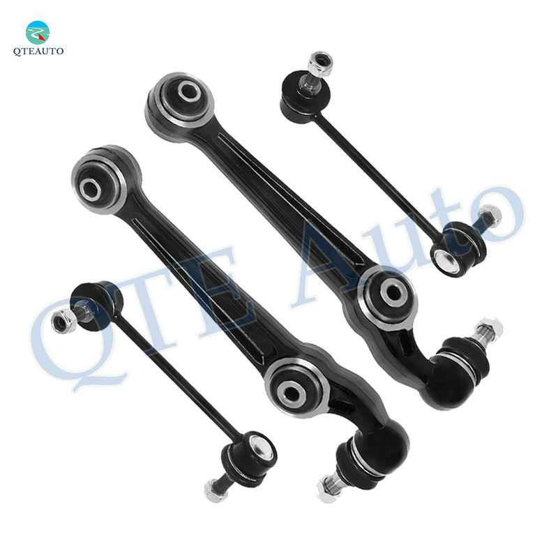 Set of 4 Front Lower Forward Control Arm Ball Joint-Sway Bar Link For 2003-2007 Mazda 6