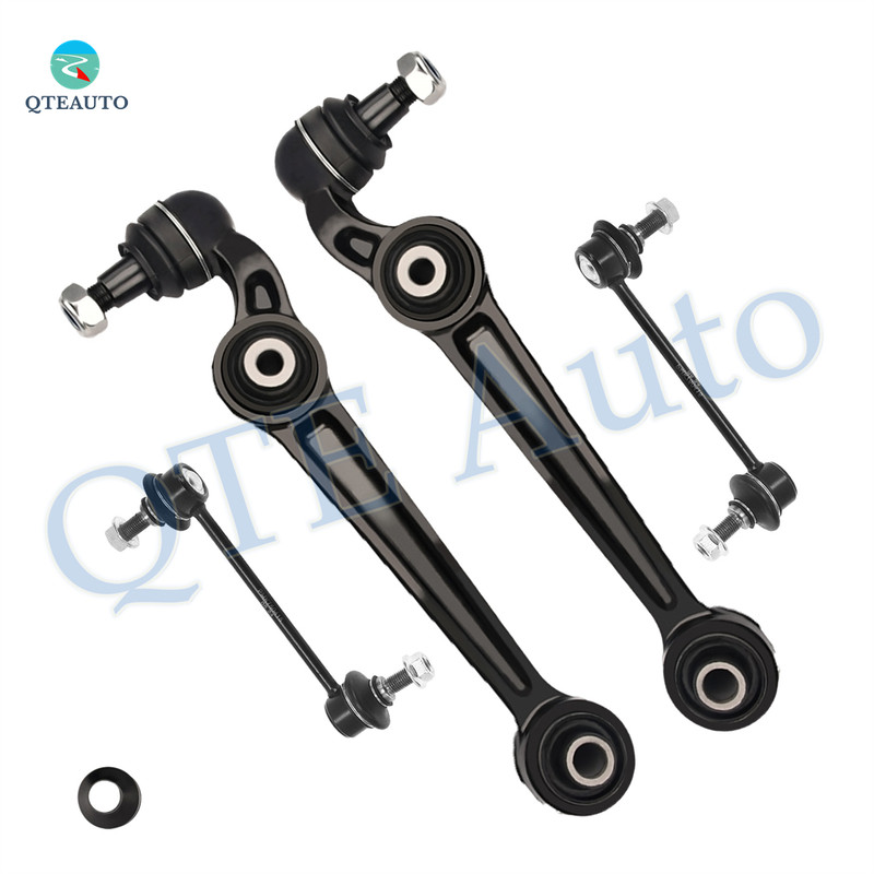 Set of 4 Front Lower Forward Control Arm Ball Joint-Sway Bar Link For 2010-2012 Ford Fusion