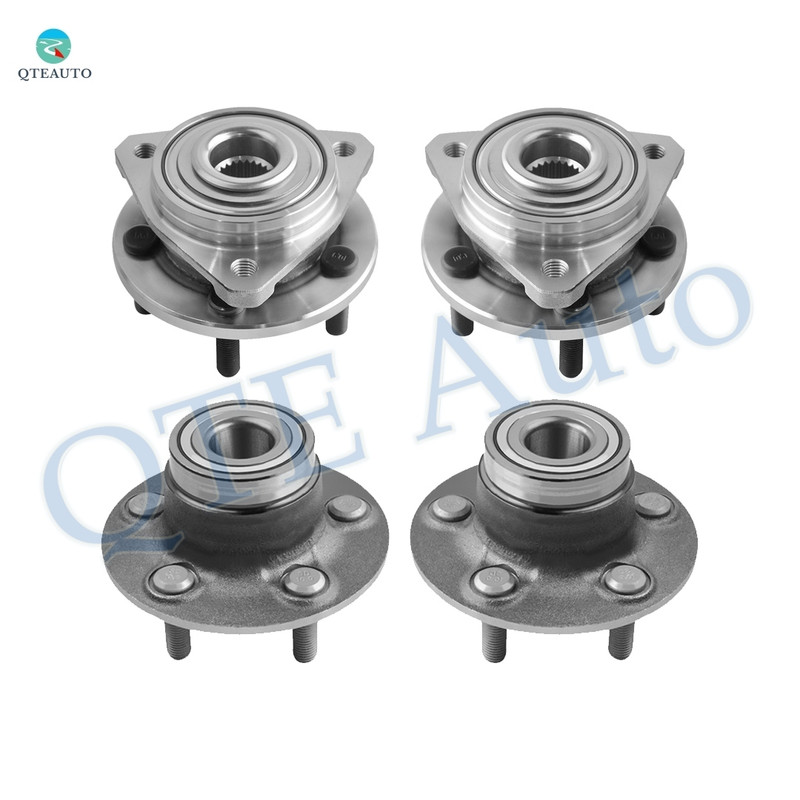 Set of 4 Front-Rear Wheel Hub Bearing Assembly For 1995-2006 Dodge Stratus Non-ABS