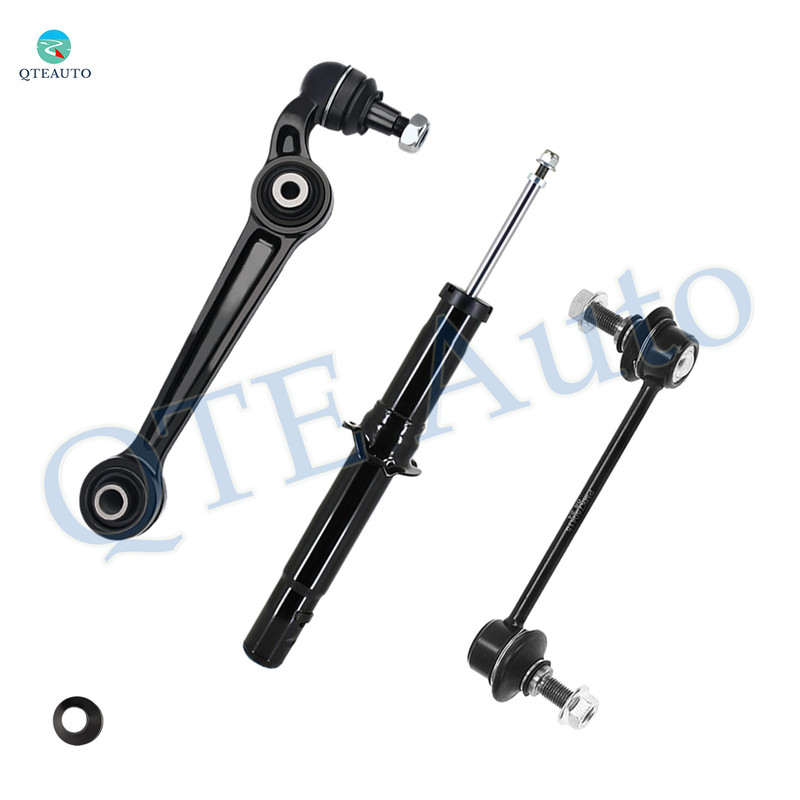 Set of 3 Front Lower Forward Control Arm Ball Joint-Sway Bar Link-Suspension Strut Assembly For 2010-2012 Lincoln MKZ