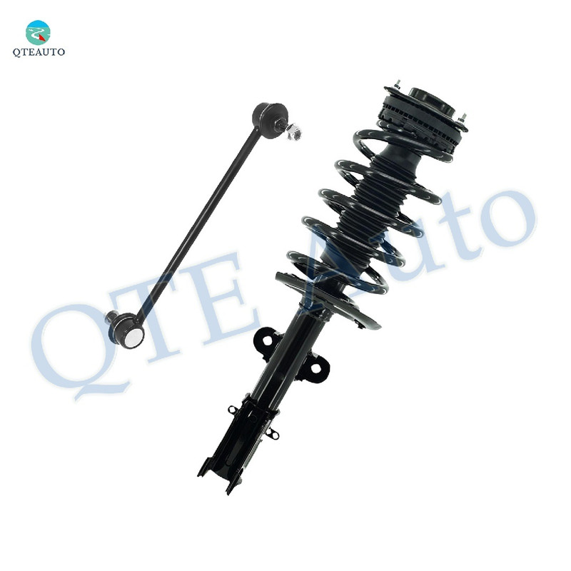 Front Left Sway Bar Link-Quick Complete Strut-Coil Spring Assembly For 2013-2016 Chrysler Town & Country S