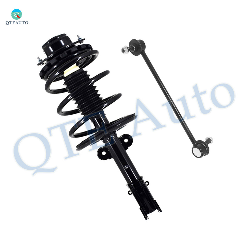 Front Left Sway Bar Link-Quick Complete Strut-Coil Spring Assembly For 1996-2000 Plymouth Grand Voyager