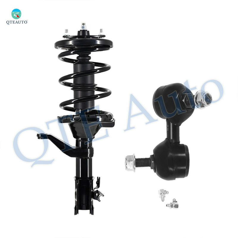 Front Right Sway Bar Link-Quick Complete Strut-Coil Spring Assembly For 2002-2006 Honda CR-V