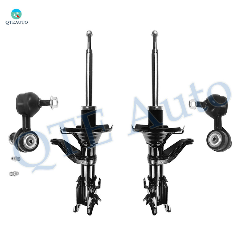 Set of 4 Front Sway Bar Link-Suspension Strut Assembly For 2003-2006 Honda Element