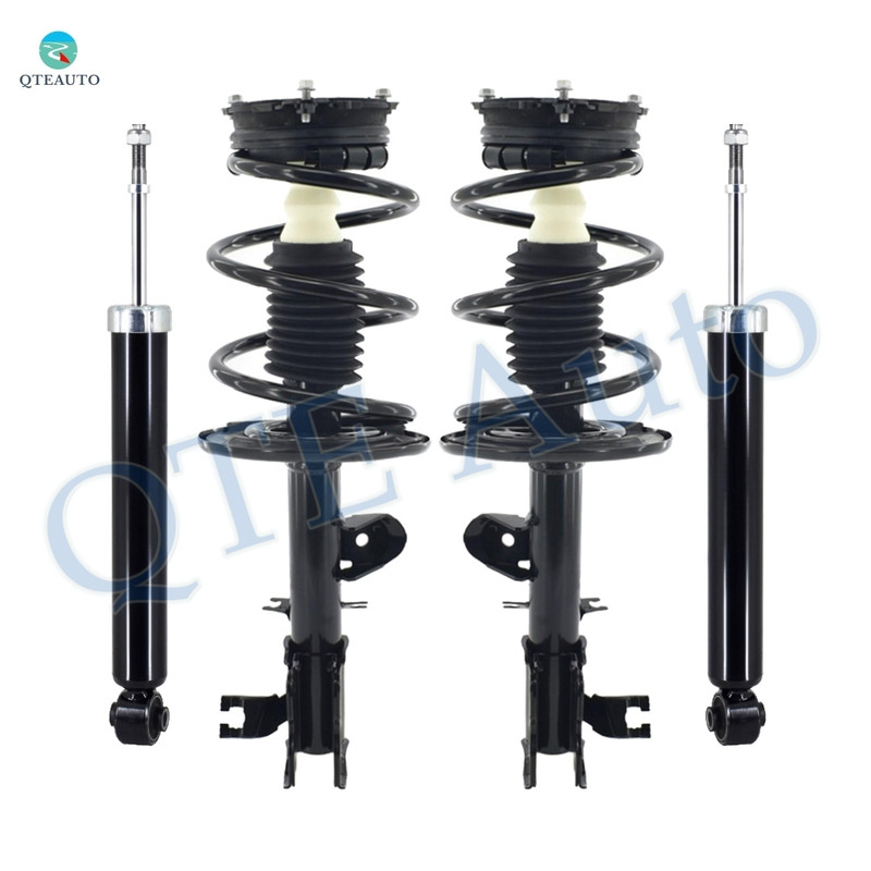 Set 4 Front Quick Complete Strut-Coil Spring-Rear Shock For 2015-2024 Nissan Murano V6 3.5L
