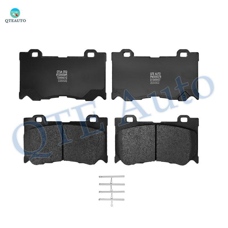 Front Ceramic Brake Pad Kit For 2014-2024 Infiniti Q50