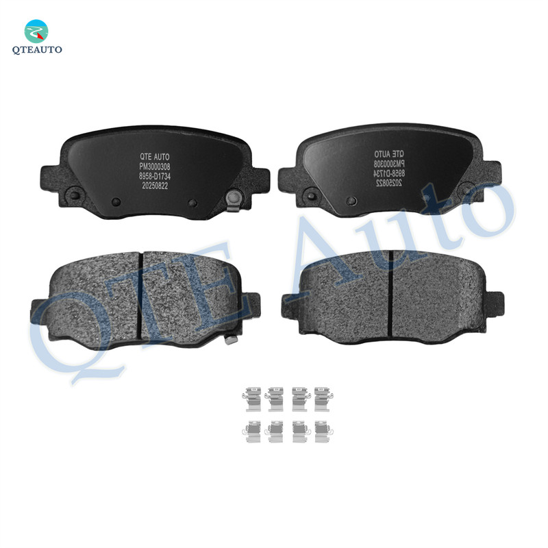 Rear Ceramic Brake Pad Kit For 2015-2017 Chrysler 200