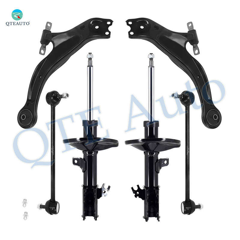 Set of 6 Front Lower Control Arm Ball Joint-Sway Bar Link-Suspension Strut Assembly For 1998-2003 Toyota Avalon