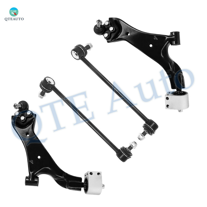 Set of 4 Front Lower Control Arm Ball Joint-Sway Bar Link For 2010-2017 Chevrolet Equinox