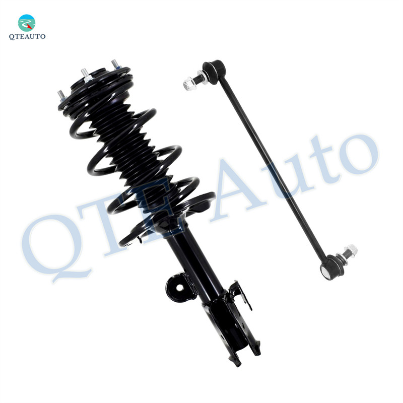 Front Left Sway Bar Link-Quick Complete Strut-Coil Spring Assembly For 2018-2021 Lexus NX300