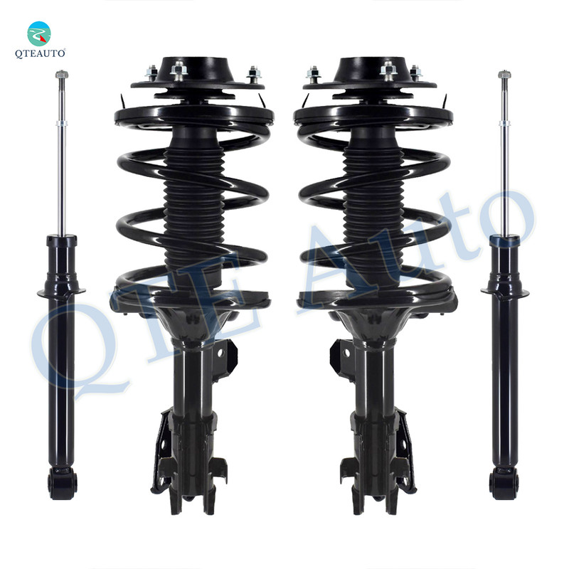 Set of 4 Front Quick Complete Strut-Coil Spring-Rear Strut For 2001-2005 Mitsubishi Eclipse GT, Spyder GT