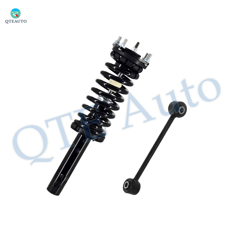 Front Left Sway Bar Link-Quick Complete Strut-Coil Spring Assembly For 2005-2010 Jeep Grand Cherokee AWD