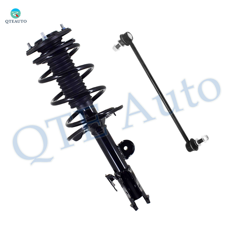 Front Right Sway Bar Link-Quick Complete Strut-Coil Spring Assembly For 2006-2008 Toyota RAV4 V6 Base