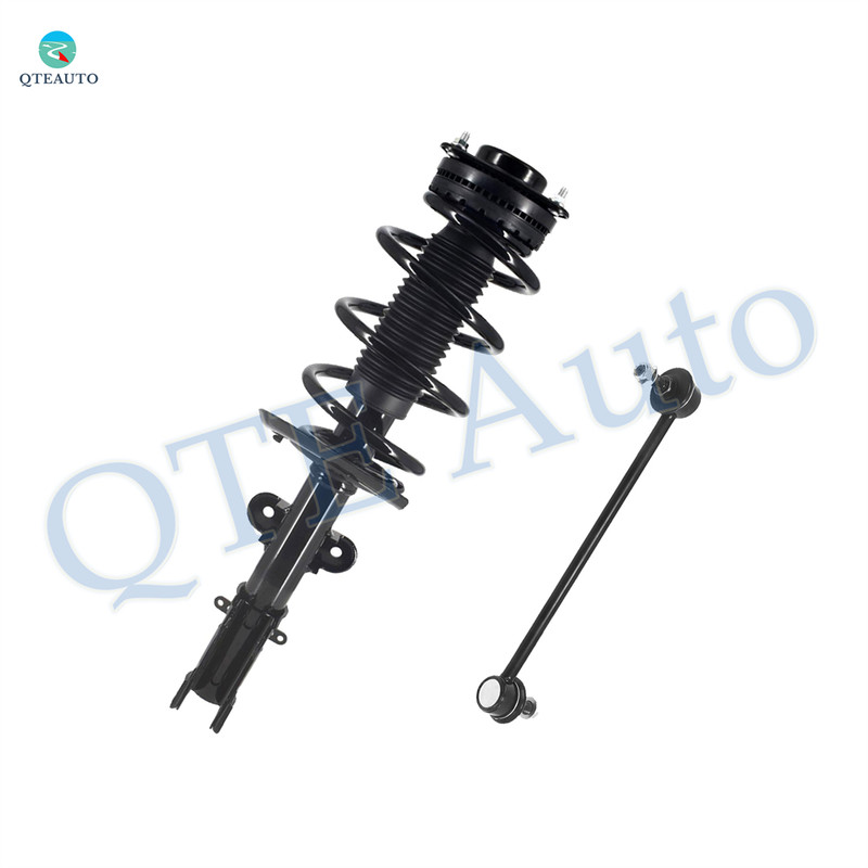 Front Left Sway Bar Link-Quick Complete Strut-Coil Spring Assembly For 2008-2010 Chrysler Town & Country