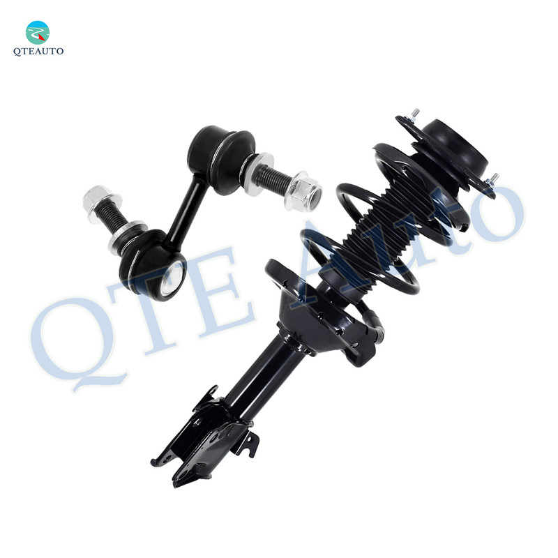 Front Left Sway Bar Link-Quick Complete Strut-Coil Spring Assembly For 2014 2015 Subaru XV Crosstrek