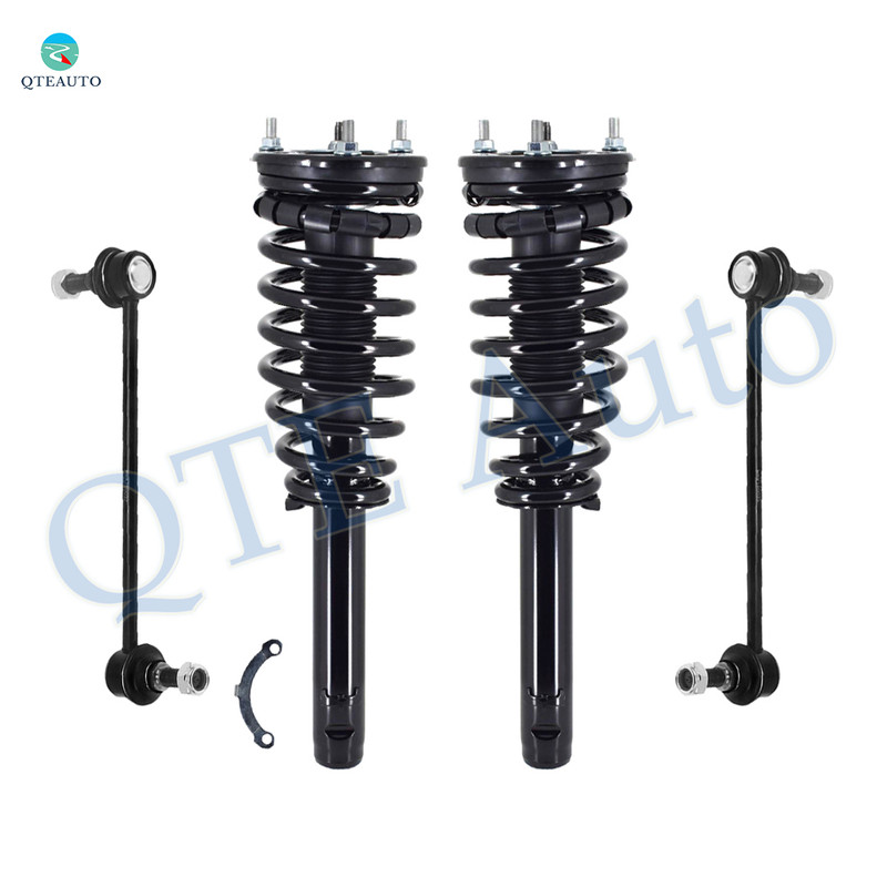 Set of 4 Front Sway Bar Link-Quick Complete Strut-Coil Spring Assembly For 2006 KIA Optima