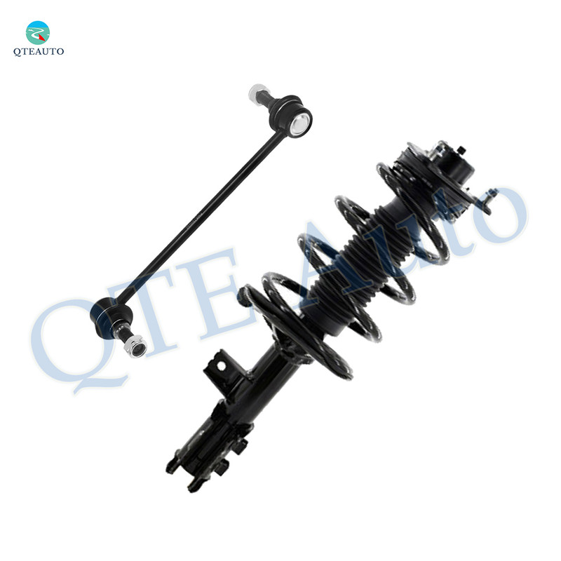 Front Right Sway Bar Link-Quick Complete Strut-Coil Spring Assembly For 2010-2013 KIA Forte Koup