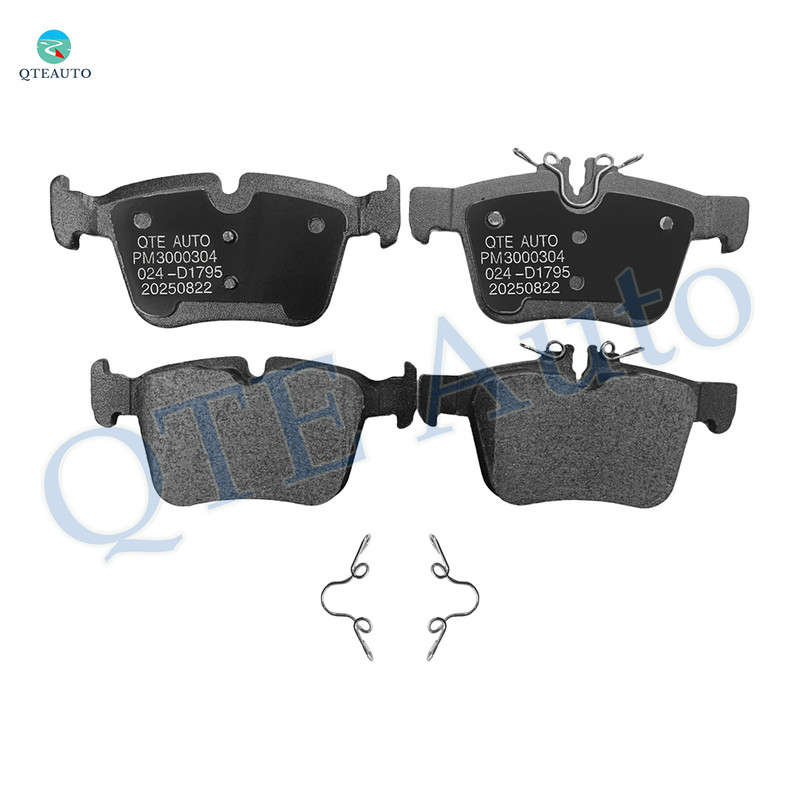 Rear Ceramic Brake Pad Kit For 2015-2021 Mercedes-Benz C300
