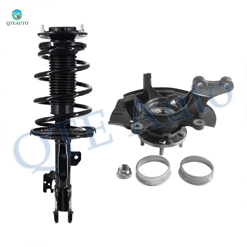 Front Left Suspension Knuckle Assembly-Quick Complete Strut-Coil Spring Assembly For 2004-2006 Toyota Camry L4