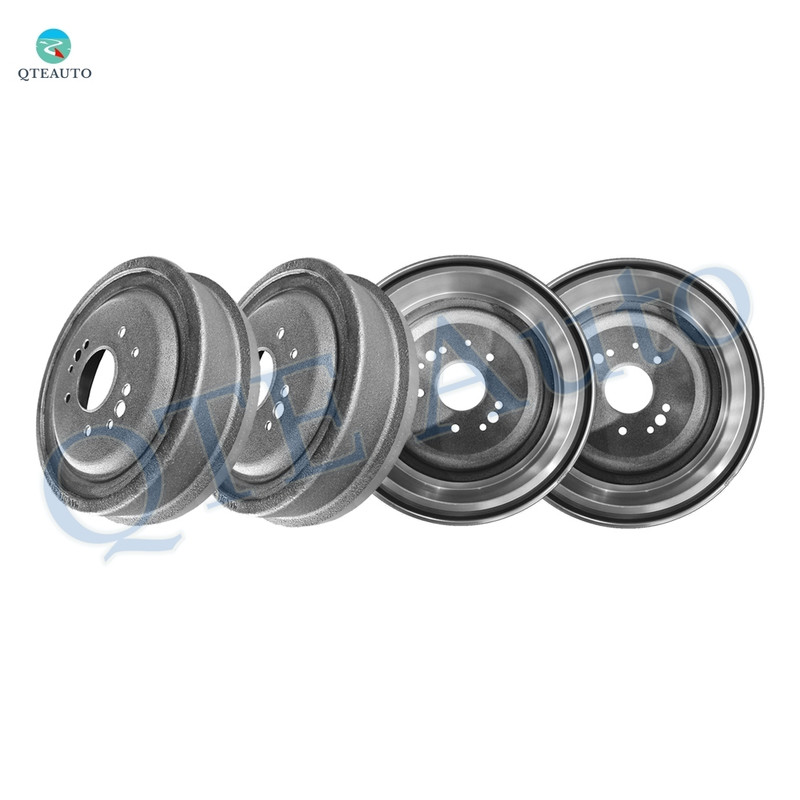 Set of 4 323.7mm Front-Rear Brake Drum For 1958 Chevrolet Impala