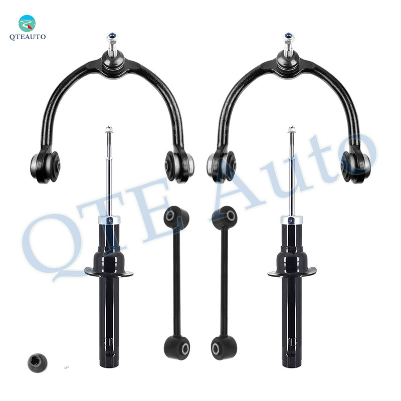 Set of 6 Front Upper Control Arm Ball Joint-Sway Bar Link-Suspension Strut Assembly For 2006-2010 Jeep Commander